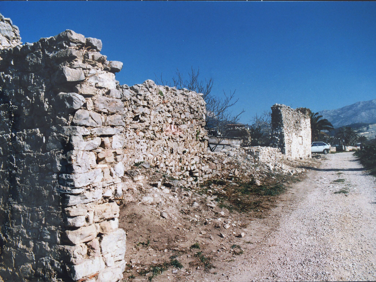 Bedemi tijekom zaštitnih radova 1997.-1998.